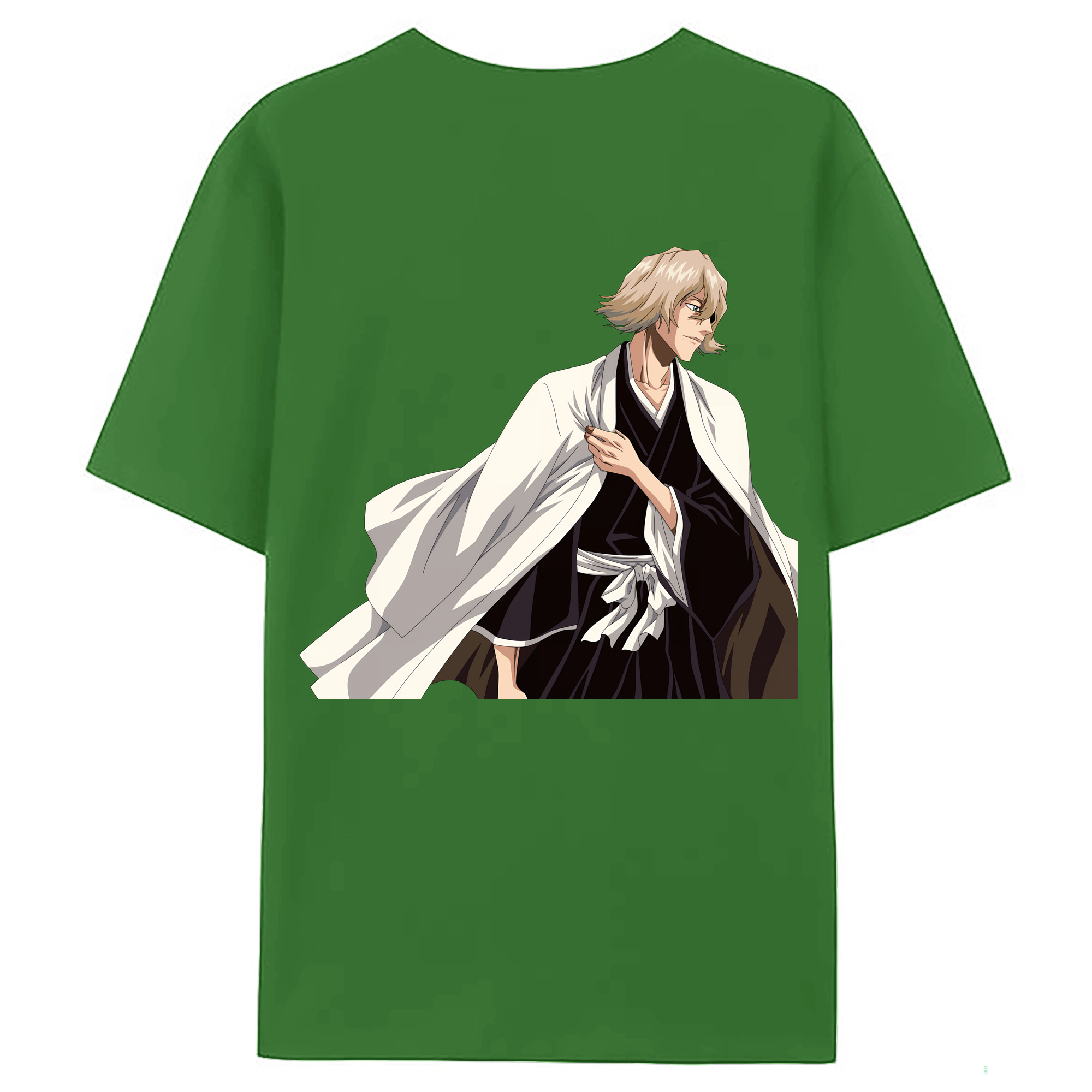 （画像用） "ブリーチ 浦原 喜助（うらはら きすけ） BLEACH Urahara Kisuke " レディース半袖Tシャツ(バックプリント)
